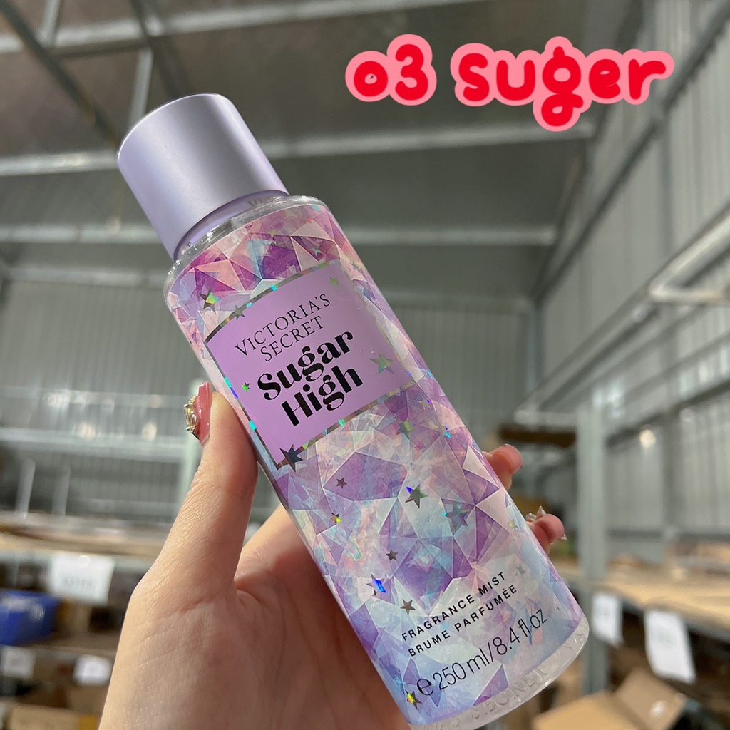 Xịt thơm body Candy baby Victoria 5 mùi hương quyến rũ