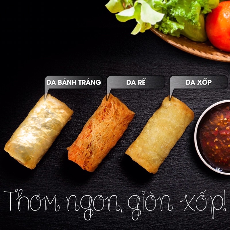 [Q.Phú Nhuận] CHẢ GIÒ RẾ TÔM PTO GÓI 500g 25 Cuộn | Á CHÂU FOOD | BigBuy360 - bigbuy360.vn