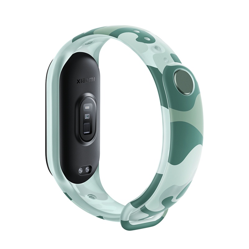 Dây Đeo Đồng Hồ Thông Minh Xiaomi Mi Band 7 Camuflaje Blue Band7 Ximi Miband7 Dạ Quang Cá Tính