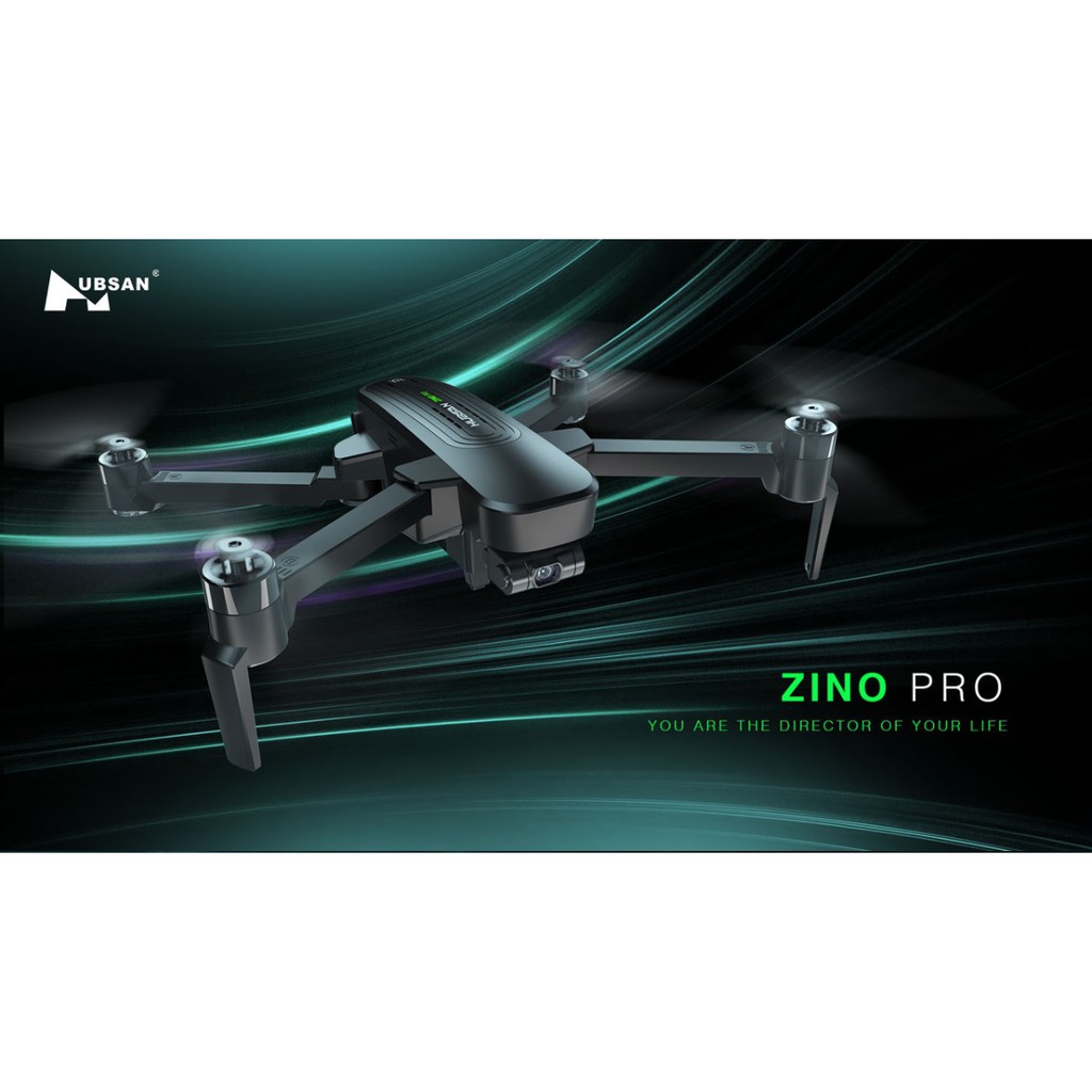 Hubsan ZINO PRO GPS 5G WiFi 4KM FPV với Camera 4K UHD toàn cảnh Gimbal 3 trục - RẺ NHẤT TOÀN CẦU