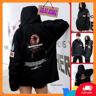 Áo Khoác Kaki - Áo Bomber Jackets DeathSta 1994 ( kèm ảnh thật )