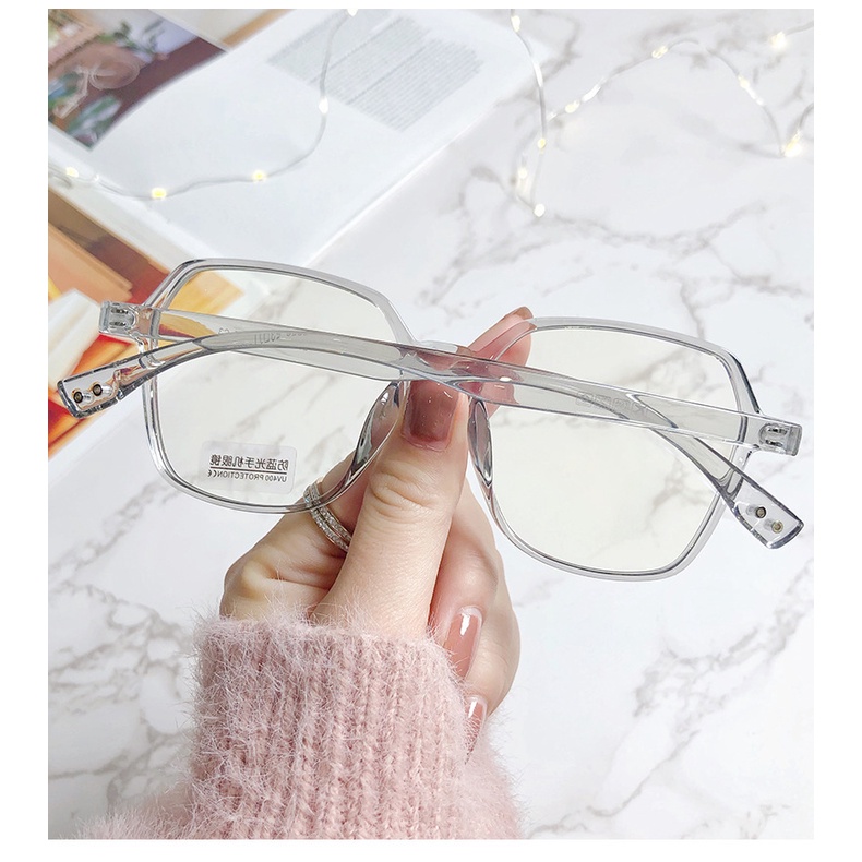 Tr Mới Kính Mát Chống Ánh Sáng Xanh Chống Bức Xạ Phong Cách Hàn Quốc Cho Học Sinh Nam / Nữ