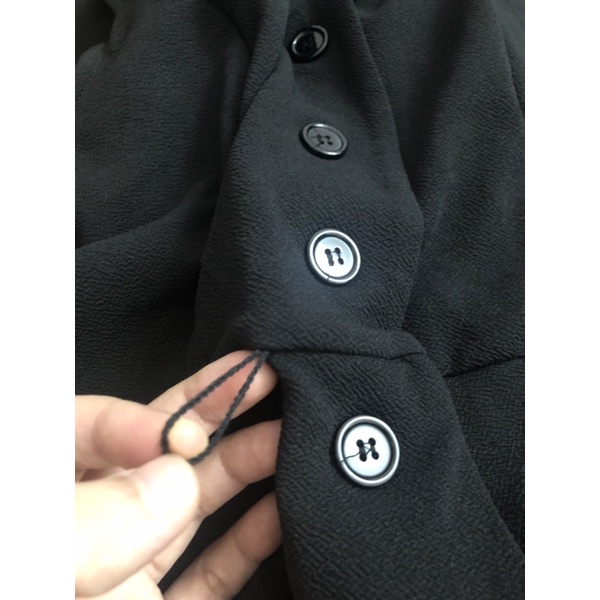 Đầm sơ mi sát nách form âu  dài qua gối có bigsize eo tới 90  vnxk