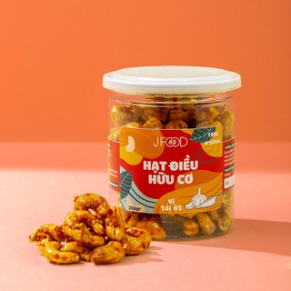 Hạt điều hữu cơ jfood 250g - vị tỏi ớt