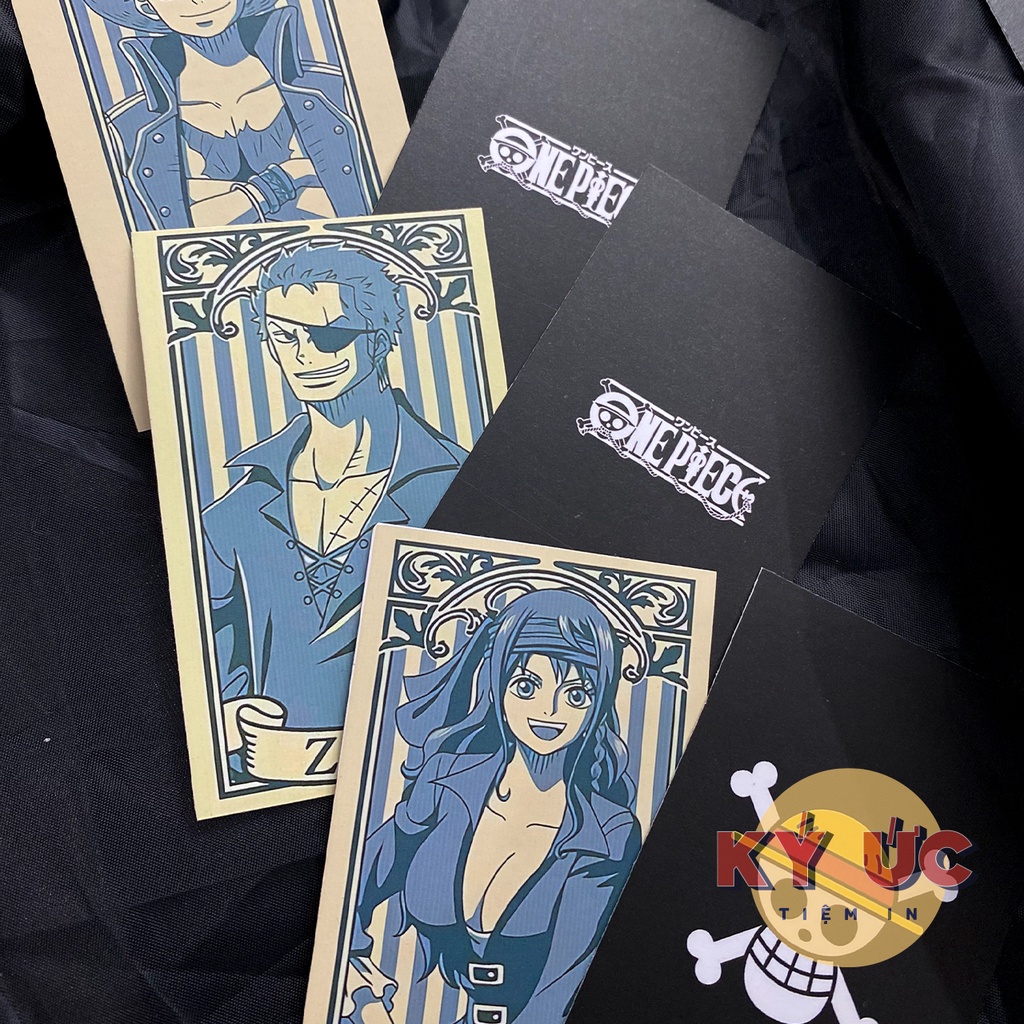 Combo 10 Card bo góc One piece