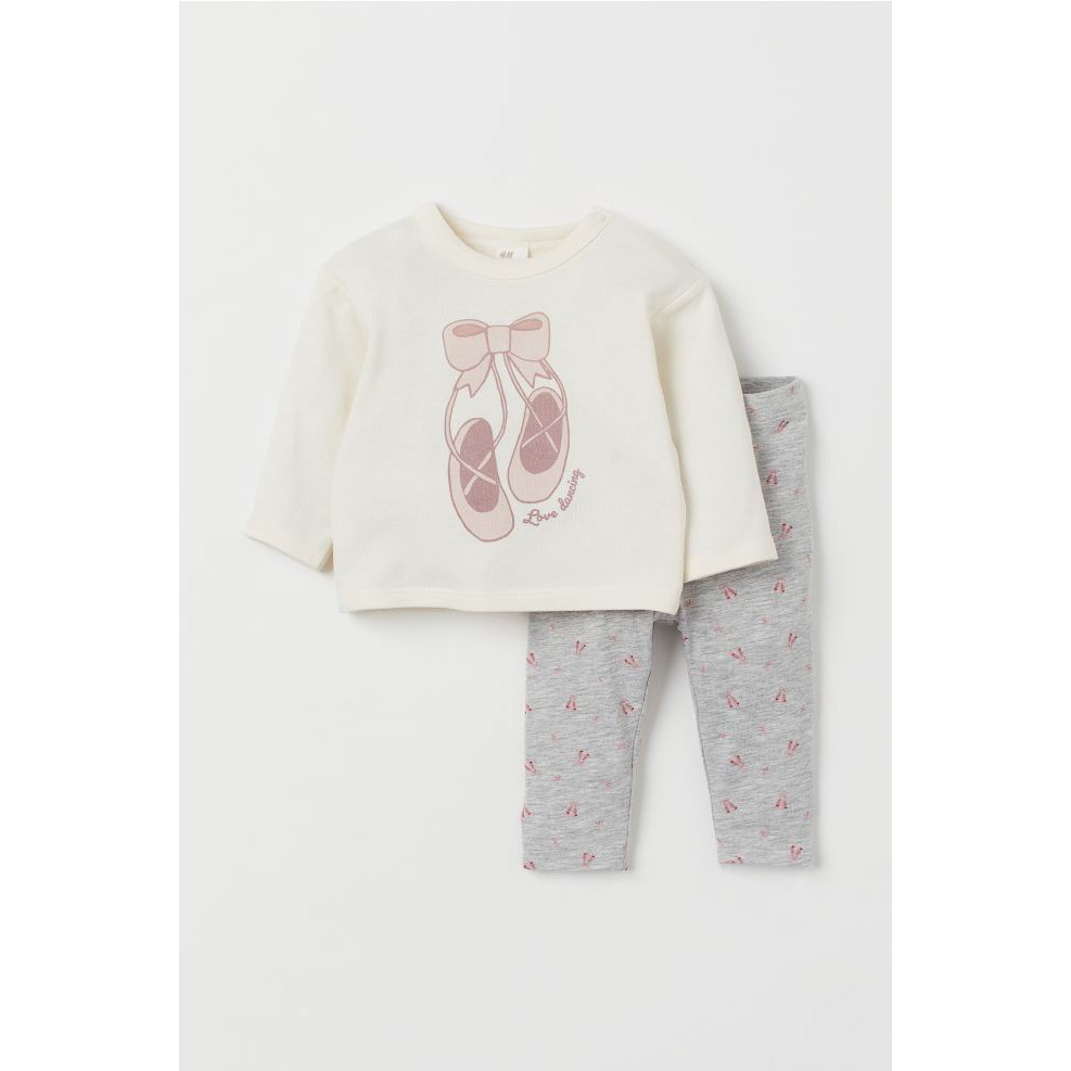 set đồ bộ bé gái h&M