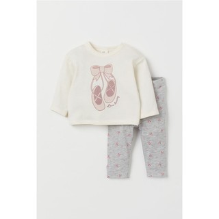 set đồ bộ bé gái h&M