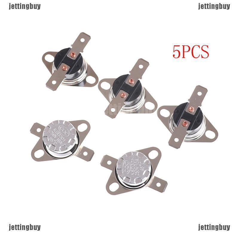 JETTING Set 5 công tắc KSD301 10A 250V 95°C điều khiển nhiệt độ bằng nhựa  | BigBuy360 - bigbuy360.vn