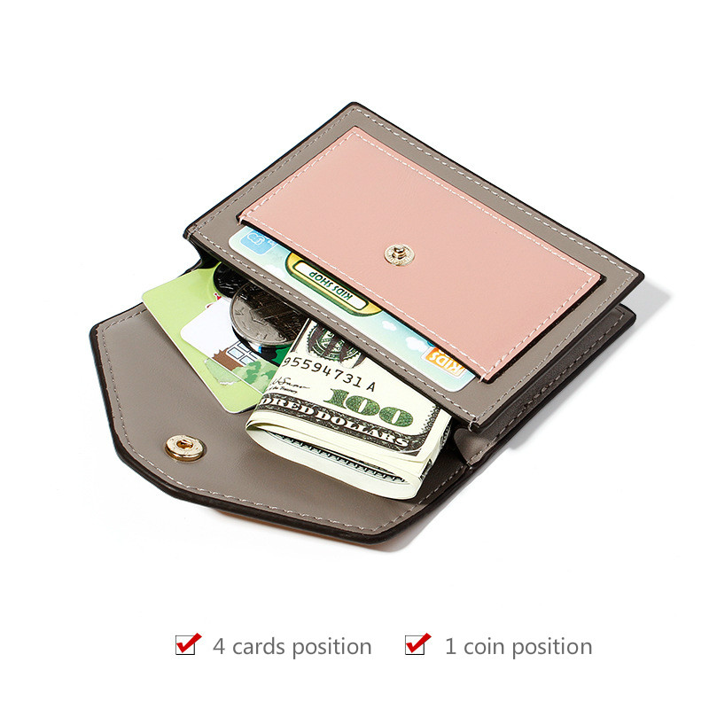 Ví nữ mini đơn giản thời trang phong cách Hàn Quốc