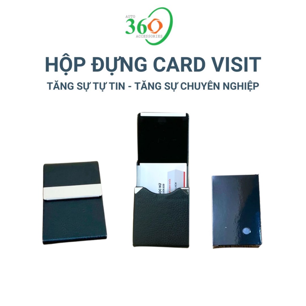 Hộp đựng card visit, hộp đựng name card nắp mở đứng dành cho sếp và cho nhân viên văn phòng
