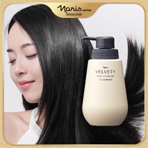 Dầu gội dành cho tóc hư tổn Naris Velvety Hair Shampoo (For Damage) 400ml