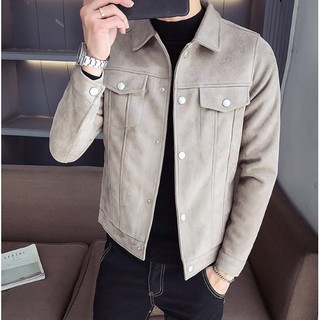 Áo khoác nam da lộ