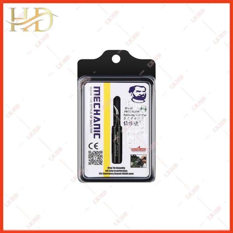 ĐẦU MŨI HÀN MECHANIC - 936  / Đầu Mũi Hàn Nhiệt 936 Mechanic Mũi Cong Đen