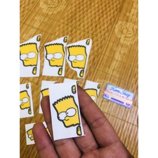Tem simpson trang trí xe máy, điện thoại, cực chất