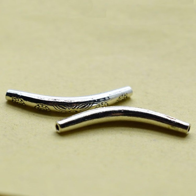 KHO SỈ  Charm ống chạm họa tiết - Hàng loại 1 cực đẹp PL015