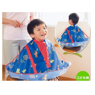 Áo choàng cắt tóc có khay hứng