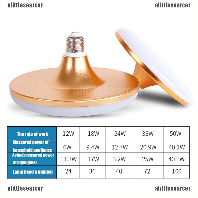 Đèn LED UFO Ánh Sáng Trắng 12W 18W 24W 36W 50W 220V Chất Lượng Cao