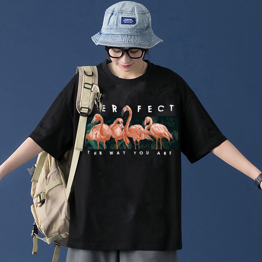 Áo thun tay lỡ Oversize, Áo Phông Nam Cổ Tròn in chữ Perfect , Vải Cotton Co Giãn, Form Regular SLECTEE093