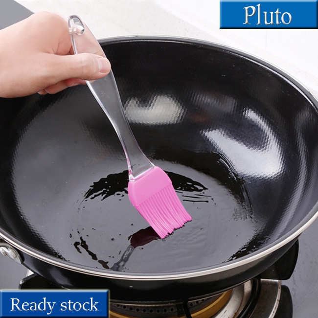 Cọ Quét Dầu Ăn Bằng Silicon Có Tay Cầm Trong Suốt