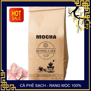 [ Bộ 2 gói] Cà phê rang xay nguyên chất Moka Cầu Đất Dương cafe