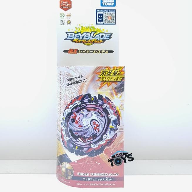 Beyblade Con Quay Đồ Chơi Beyblade Burst B-131 Booster Dead Phoenix. 0.at Takara Tomy Phiên Bản Giới Hạn