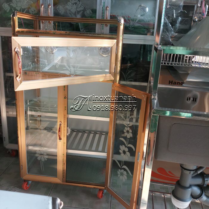 Tủ chén nhôm - Tủ nhôm TN110