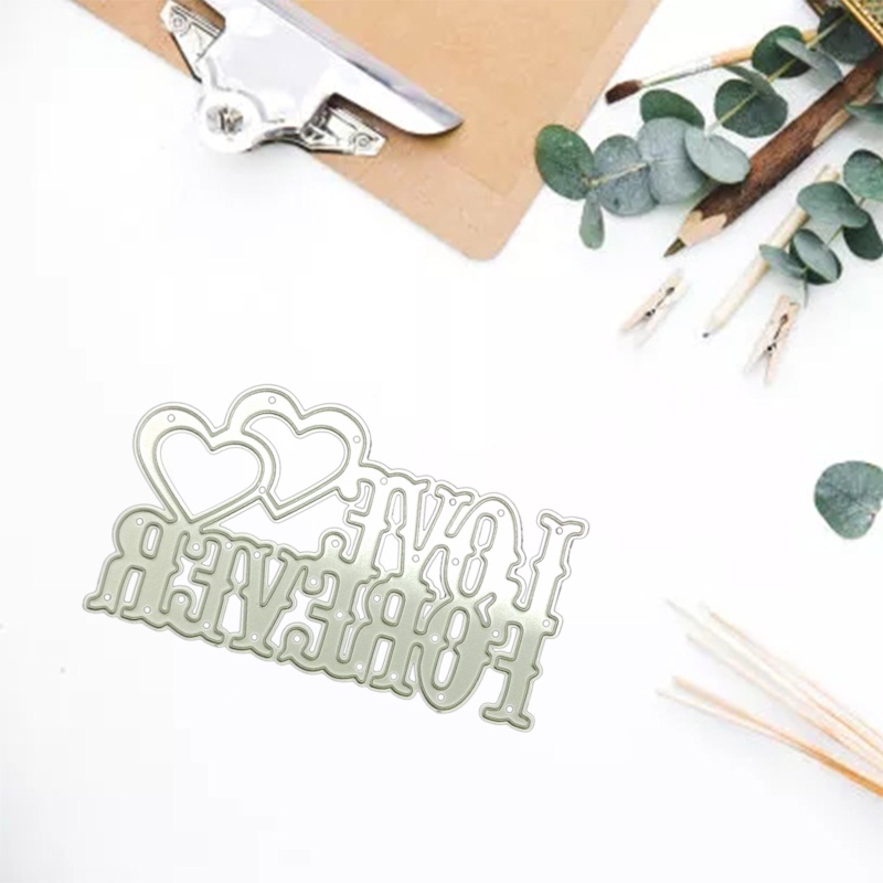Khuôn Cắt Giấy Kim Loại Trang Trí Hình Trái Tim