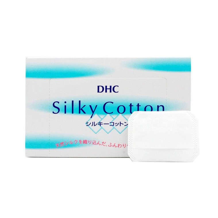 [Mã COSGLORIAT4 -8% đơn 250K] Bông tẩy trang DHC Silky Cotton 80pc