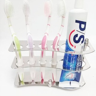  Kệ Bàn Chải Inox 304 - Kệ Kem Bàn Chải Đánh Răng Inox 304 