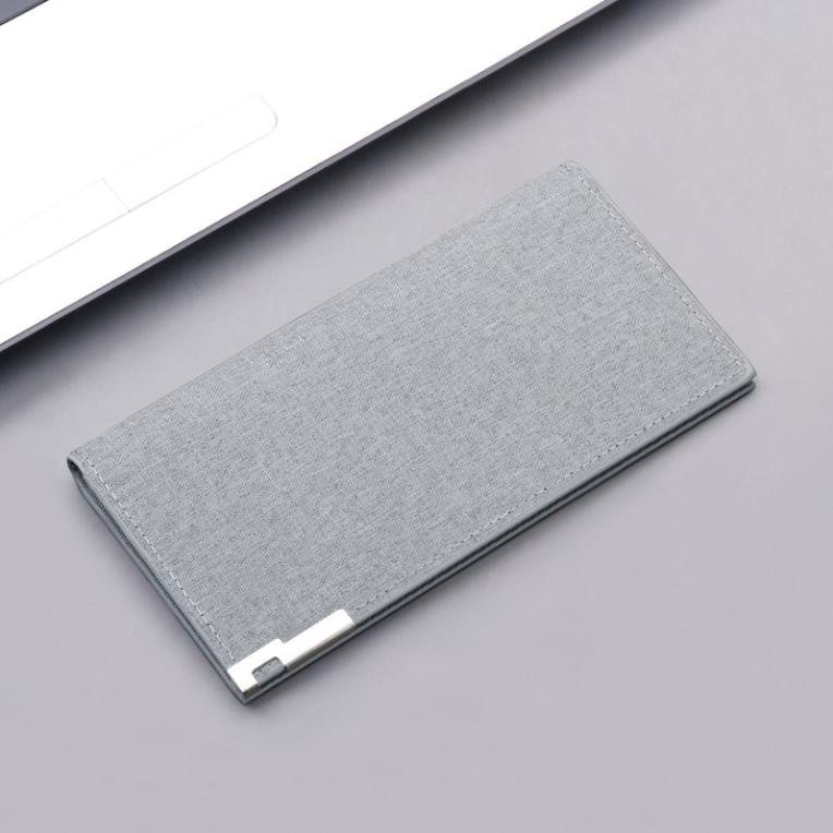 Ví dài vải canvas siêu mỏng đựng nhiều thẻ cá tính cho nam nữ !