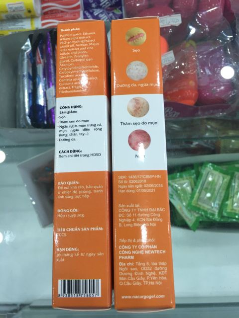 NACURGO GEL: Đánh bay thâm sẹo mụn – Chặn đứng viêm nang lông | BigBuy360 - bigbuy360.vn