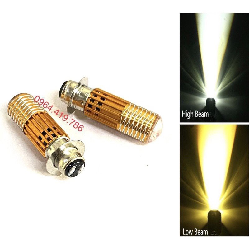 ĐÈN LED MINI CHO XE DREAM CHÂN M5-GIÁ 1 BÓNG