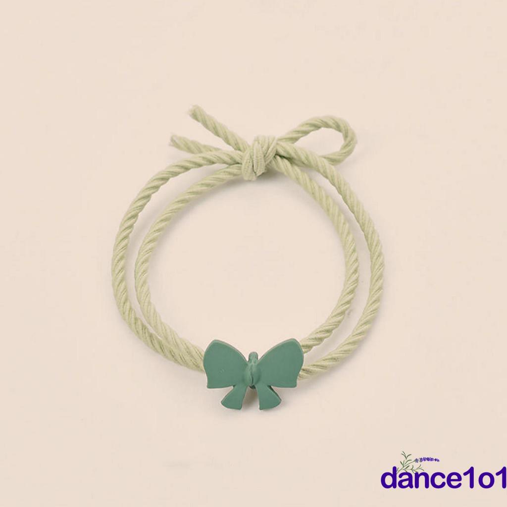 Dây buộc tóc đính nơ thiết kế co giãn thời trang