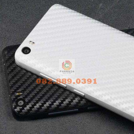 Miếng dán mặt lưng skin carbon Xiaomi 4/5s/5s Plus