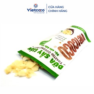 Dừa sấy giòn Vietcoco vị hành túi 45g