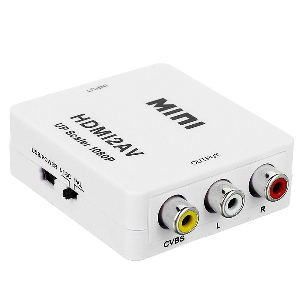 Bộ Chuyển HDMI ra AV ARIGATO Chống Nhiều Hình Ảnh Siêu Nét Bảo Hành 12 Tháng.BH1