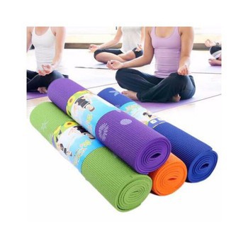 thảm yoga 2 lớp hoa văn xịn