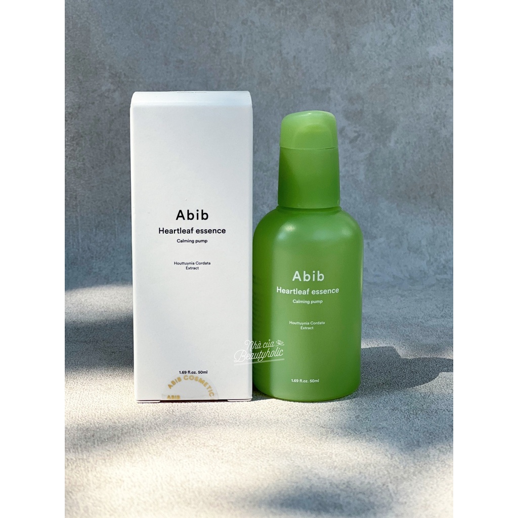 [Bản mới] Tinh chất rau diếp cá ABIB HEARTLEAF ESSENCE CALMING PUMP
