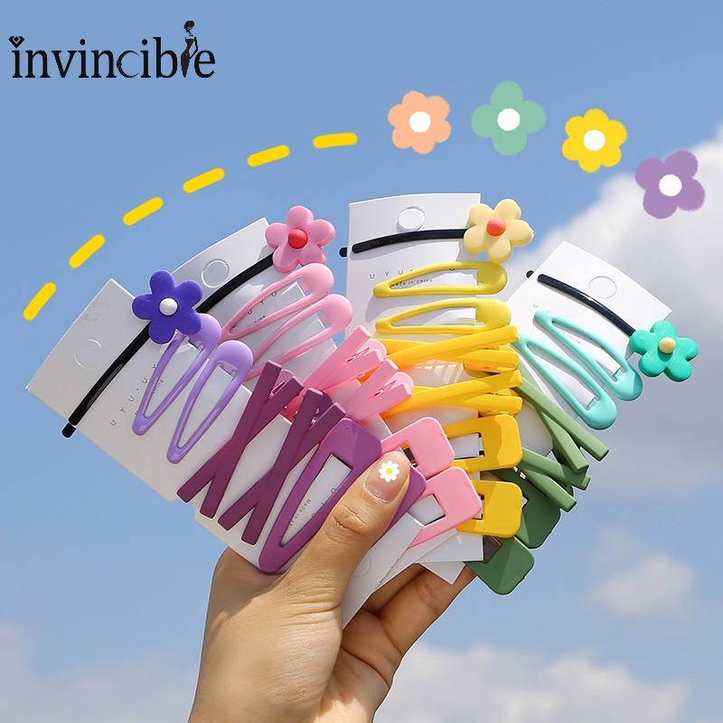 Set 7 Kẹp Tóc Đáng Yêu Cho Bé Gái