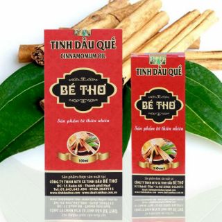 Tinh dầu quế nguyên chất Bé Thơ