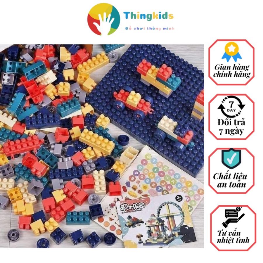 Bộ Xếp Hình 260/520 Chi Tiết Siêu Trí Tuệ Vòng Quay Khổng Lồ - Thingkids