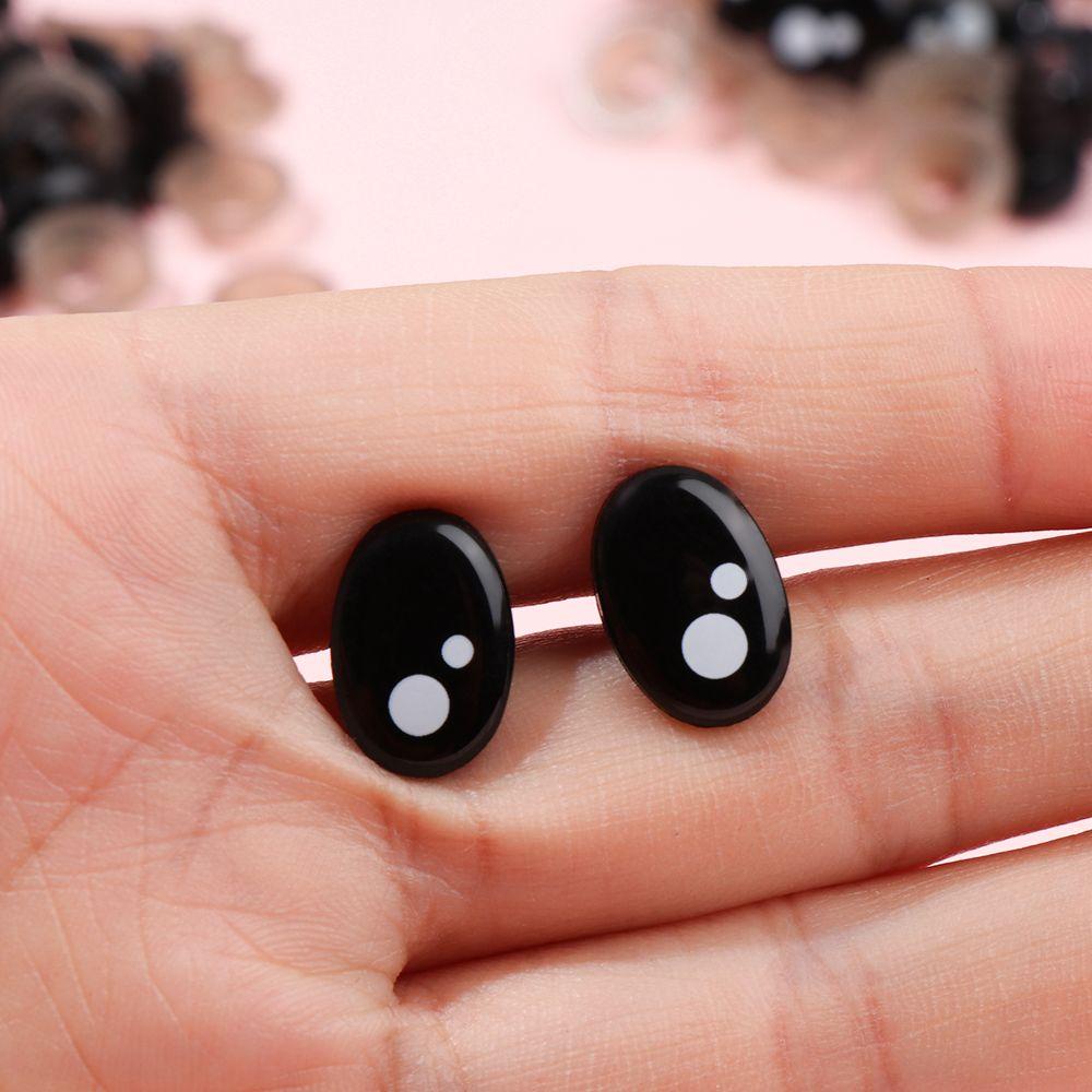Set 20 / 40 Mắt Nhựa Oval An Toàn Cho Búp Bê