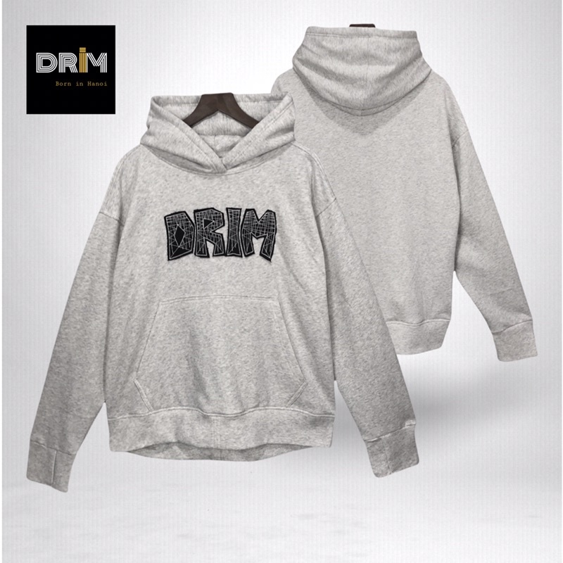 Áo hoodie local brand chính hãng hoodie unisex form rộng Drim Hoodie Logocraft
