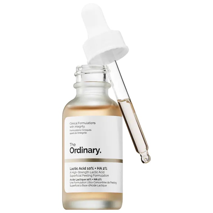 The Ordinary Lactic Acid 5% và 10% + HA: Serum Tẩy Tế Bào Chết Mụn Đầu Đen Canada