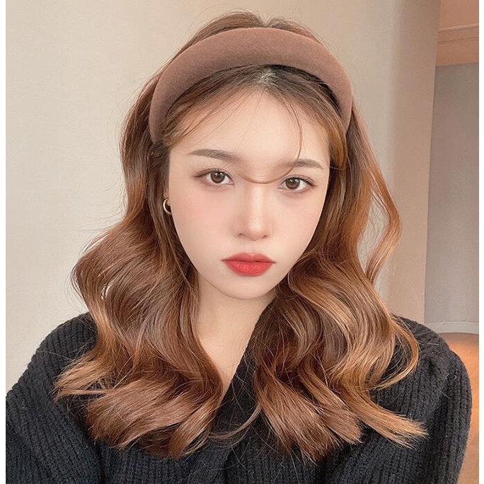 Băng Đô Vải Bản Rộng Phong Cách Hàn Quốc Dành Cho Nữ