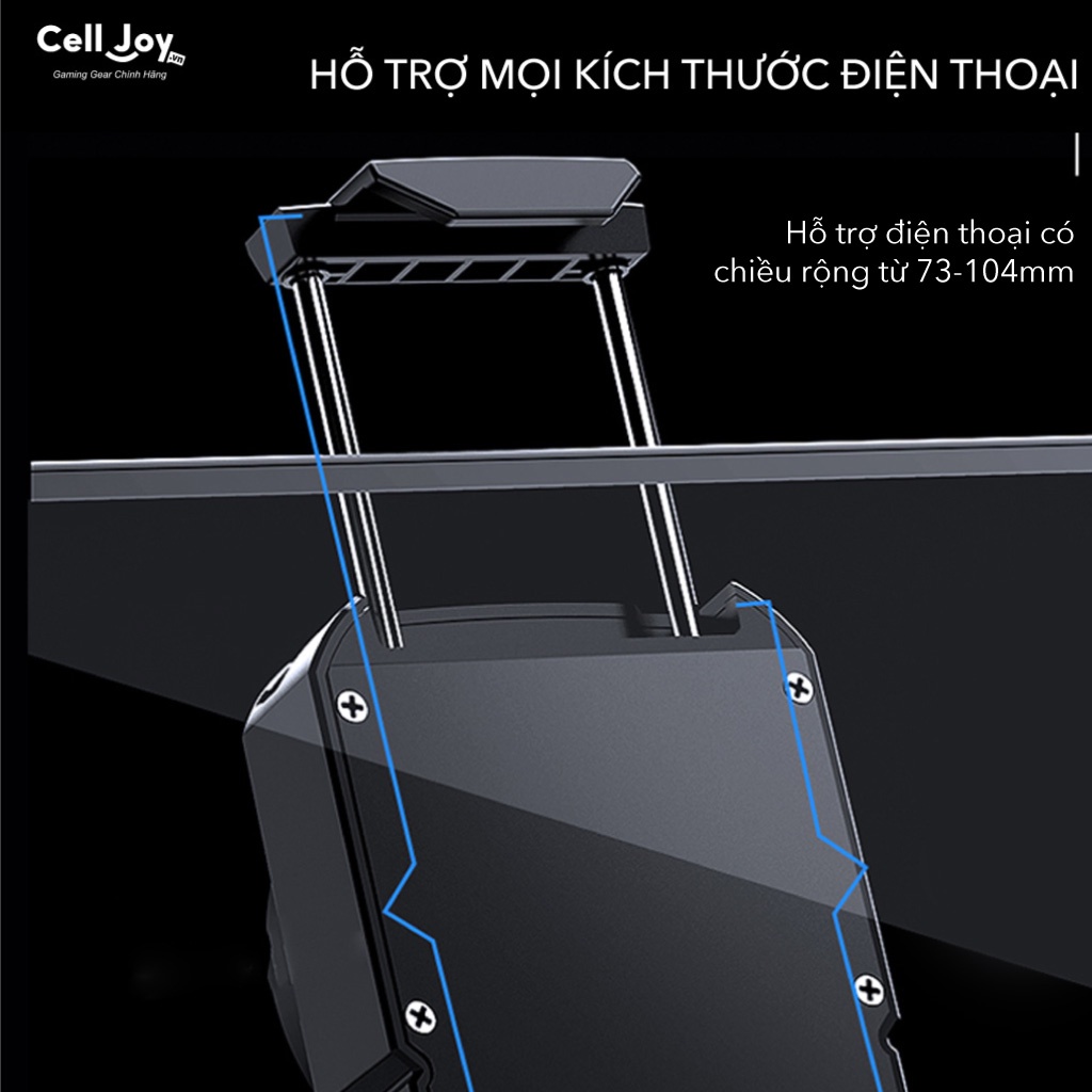 Quạt tản nhiệt điện thoại MEMO DLA3 sò lạnh cho điện thoại chơi game chính hãng