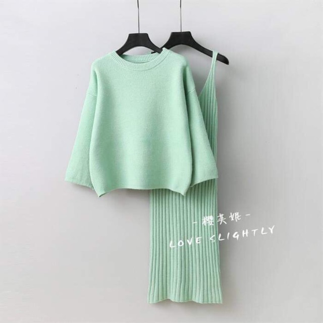 Set len 2 món mịn dày