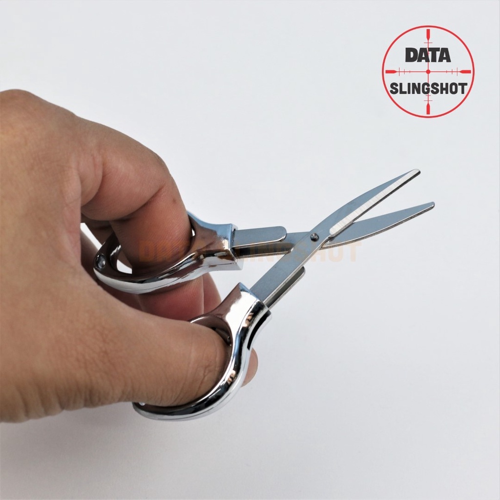 Kéo gấp số 8 cắt thun chuyên dụng - DATA SlingShot