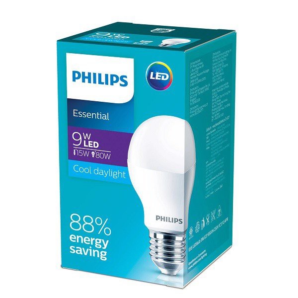 Bóng đèn Philips Ess Ledbulb 9W Ánh sáng( Vàng/Trắng)