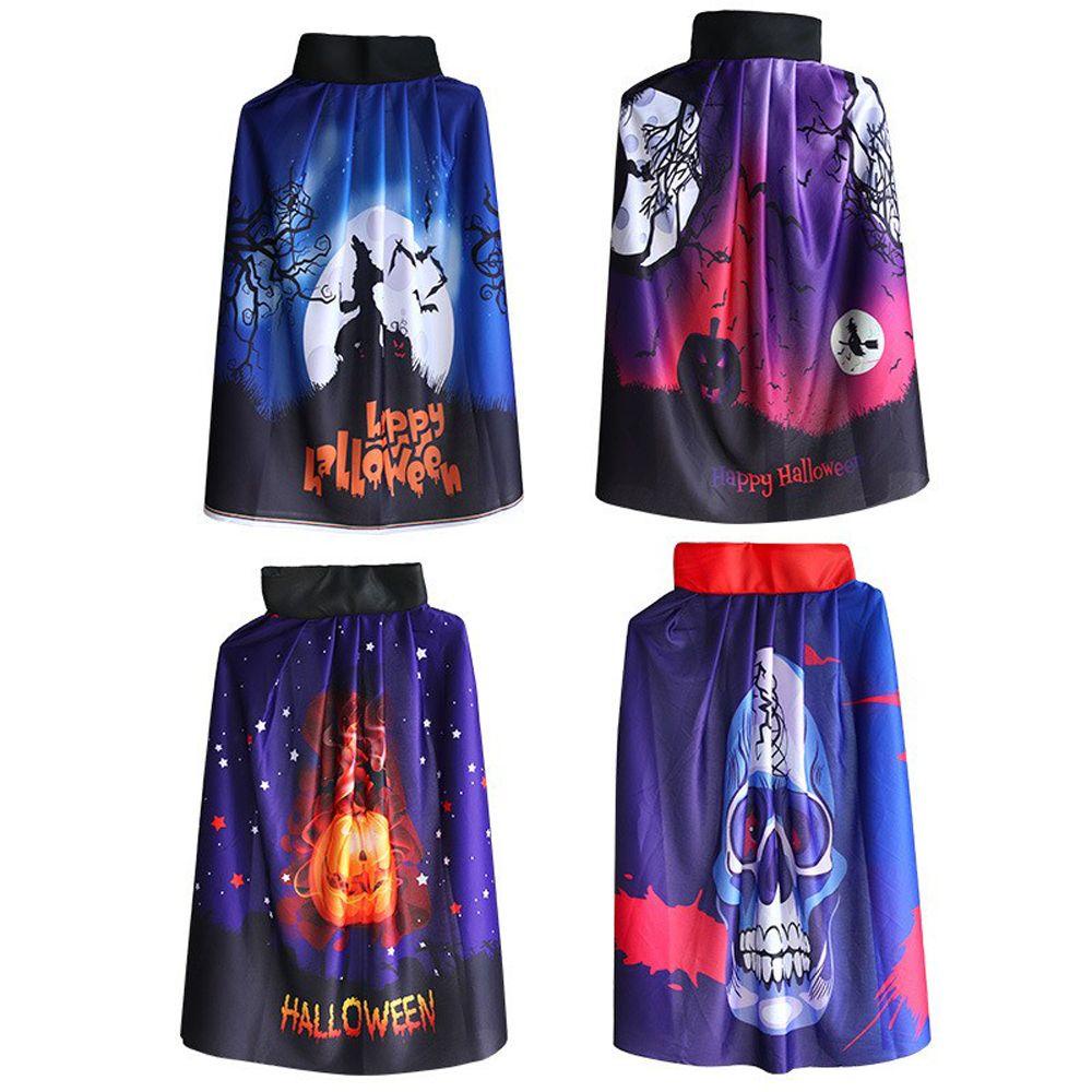 Áo Choàng Hóa Trang Halloween Hình Bộ Xương Người Vui Nhộn Cho Bé